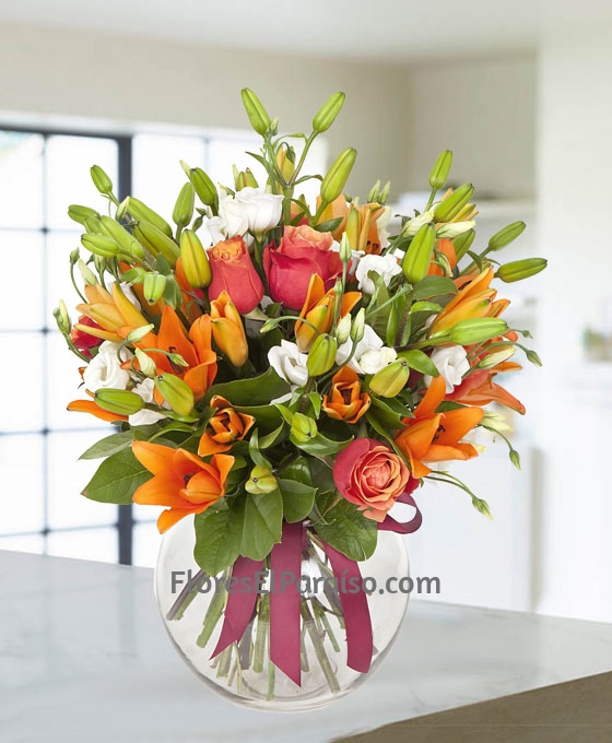 ramo de flores variado